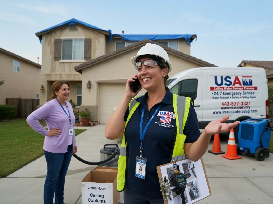 Ceiling Water Damage Restoration Melvern, KS FAQs